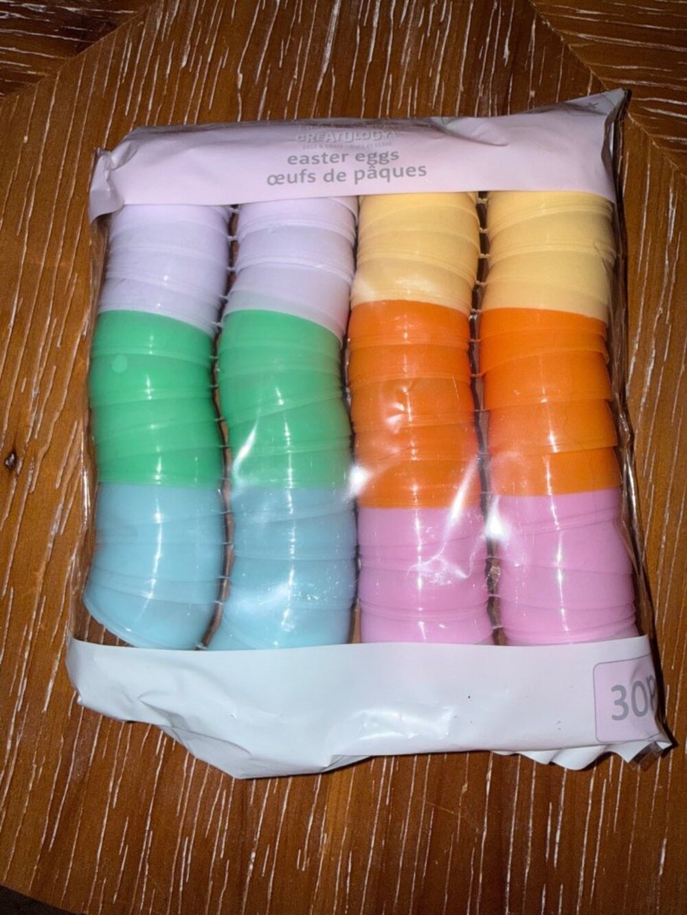 Creatology 30-Piece Multicolor Plastic Easter Eggs For Crafts Treats & Decoratio